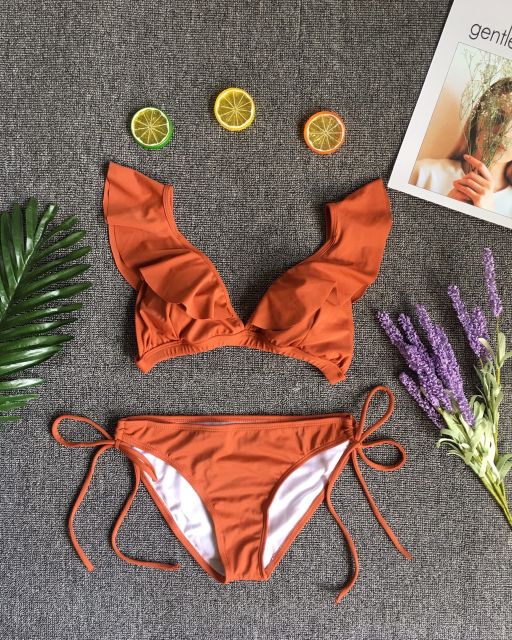 Bikini cánh tiên cam đất