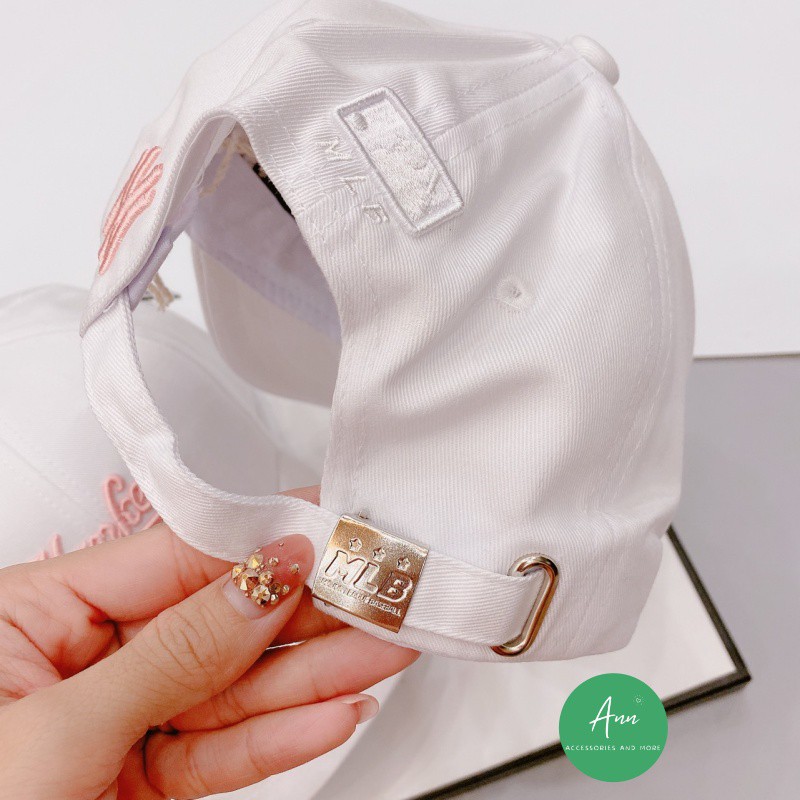 Set mũ lưỡi trai và bucket NY mới cực chất, logo màu sắc thêu nổi 3D, chất vải cotton cao cấp, hàng loại 1 full tag