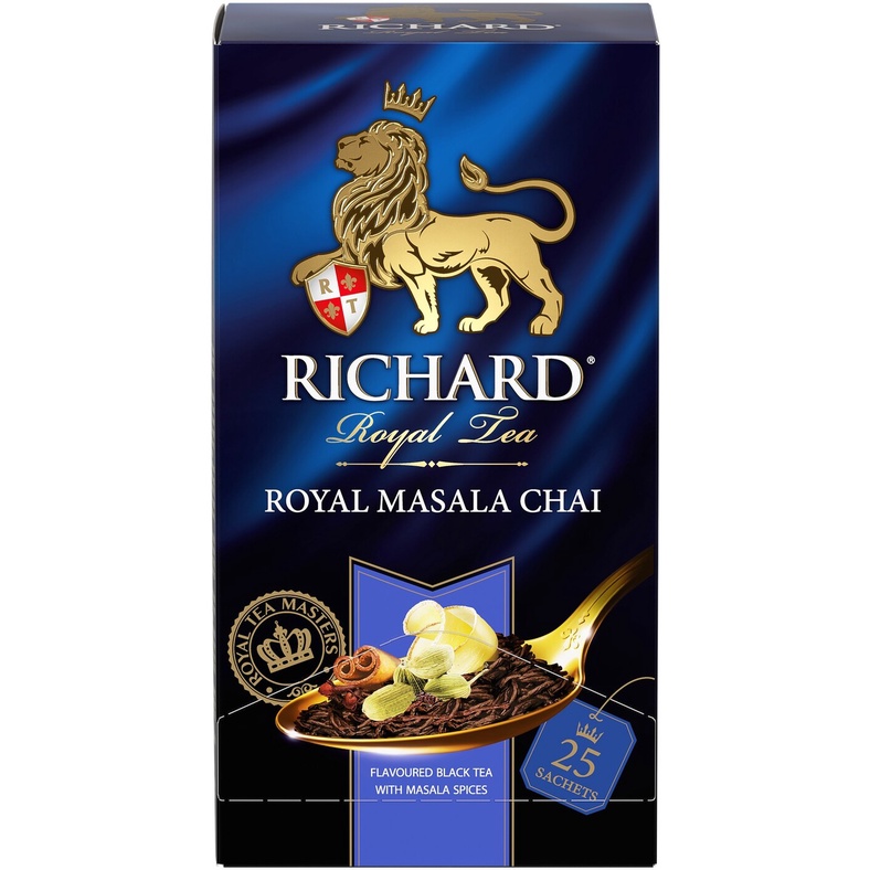 Trà Chai Ấn Độ - Richard Royal Masala Chai Hộp Giấy 50Gr