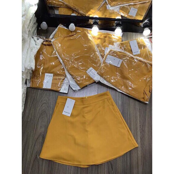 Bán Buôn- Quần Giả váy Chữ A 2 Màu Đen , Vàng | BigBuy360 - bigbuy360.vn