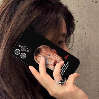 Ốp lưng viền vuông Đen TD177