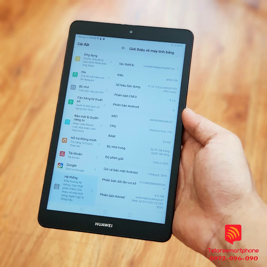 Máy tính bảng Huawei Medipad M5 Lite 8 2019 3GB 32GB Android 9 FullHD+ vỏ nhôm, nghe gọi như điện thoại | BigBuy360 - bigbuy360.vn