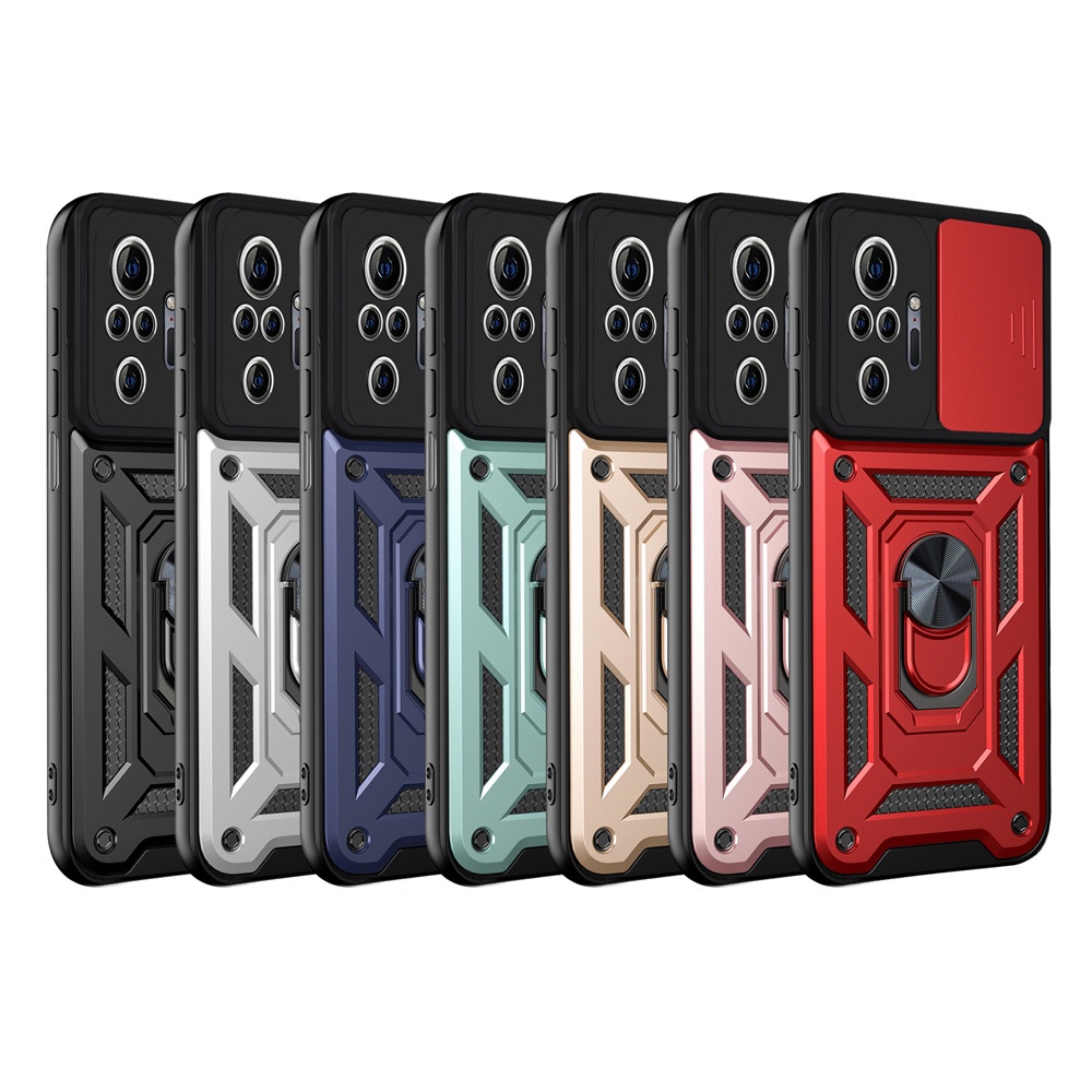 Ốp điện thoại kiểu giáp bảo vệ camera dành cho Xiaomi Redmi Note 10 Pro 10S 9 9S 8 2021