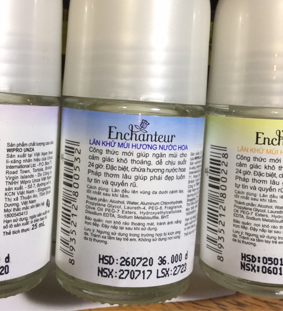 25ml_Dạng nước_Lăn khử mùi Enchanteur Deluxe Charming chai | BigBuy360 - bigbuy360.vn