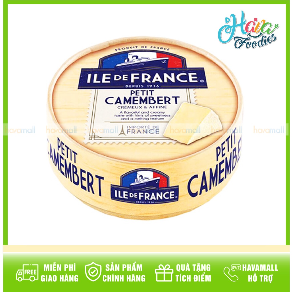 Phô Mai Pháp ILE DE FRANCE 125gr - PETIT CAMEMBERT