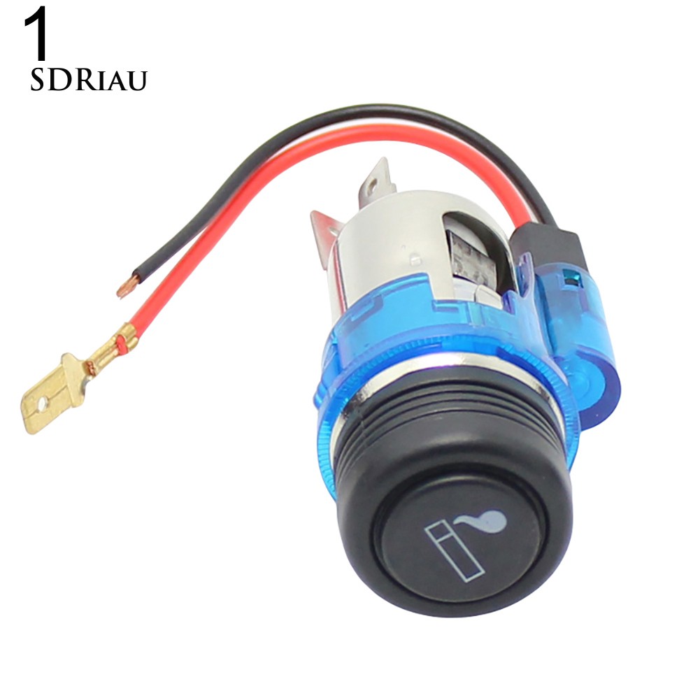 Bộ đầu cắm sạc nguồn 12V 120W kiêm bật lửa dành cho xe hơi