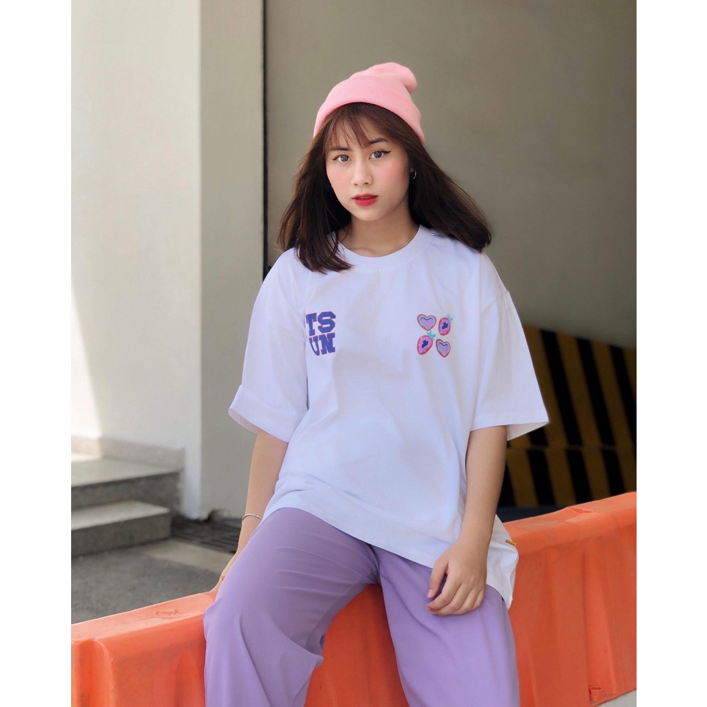 Áo thun TSUN Sugar Tee - Trắng -Unisex