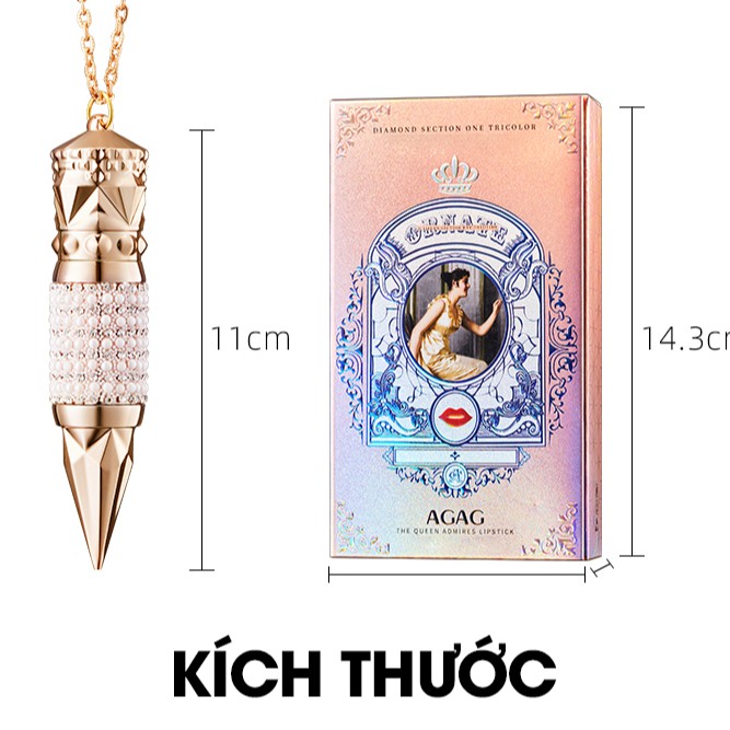 Son 3 màu Kim Cương AGAG | BigBuy360 - bigbuy360.vn
