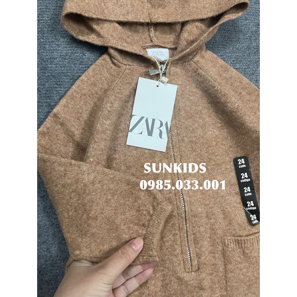 Body len mềm màu nâu cho bé