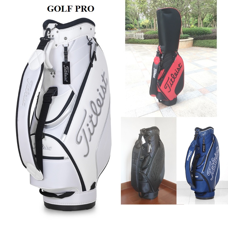 Túi đựng gậy golf Titleist túi gậy da PU chắc chắn chống nước shop GOLF PRO TM004