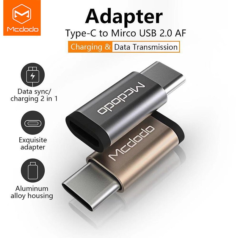 Đầu OTG Mcdodo Chuyển Đổi Micro USB Sang Type-C