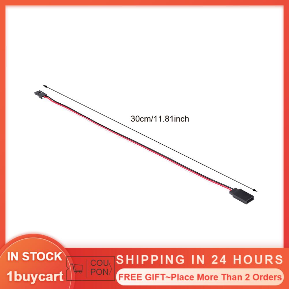 1buycart with 3 Pins Tough and Durable 5Pcs/Set Servo Extension Cable  Cord 3-Pin Male to Female for Rc Model Airplane