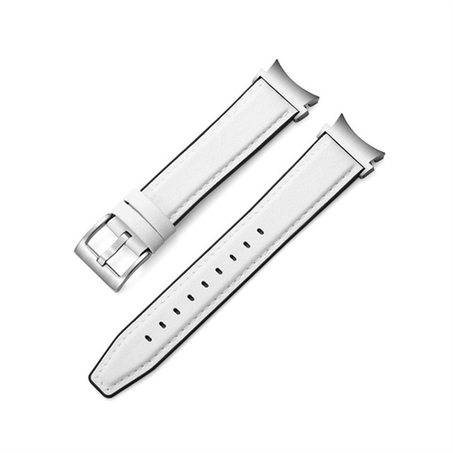 Dây Đeo Bằng Da + Silicon Cho Đồng Hồ Thông Minh Samsung Galaxy Watch 5 / 5 pro 40mm 44mm / 4 / 4 classic 40mm 44mm 46mm
