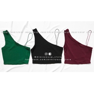 Áo croptop lệch vai F21