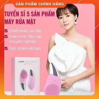 Máy rửa mặt Laco Promax làm sạch, da nâng cơ, se khít lỗ chân lông làm trẻ hóa làn da