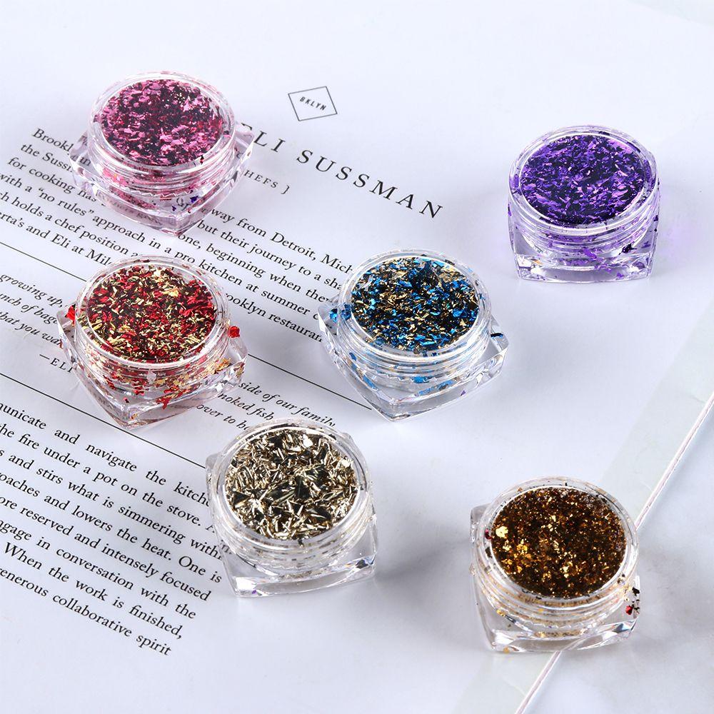 Miếng Dán Trang Trí Móng Tay Lấp Lánh Thời Trang