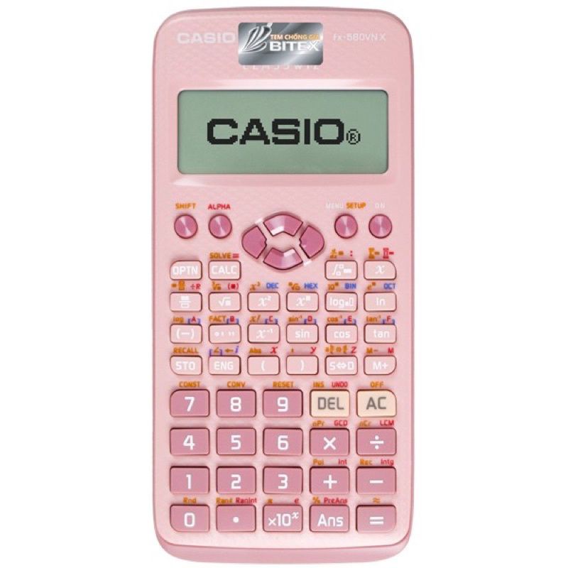 Máy tính Casio FX580VNX - Tính Toán Nhanh, Độ Chính Xác Cao, Chất Lượng Bền,Giá Cả Hợp Lý
