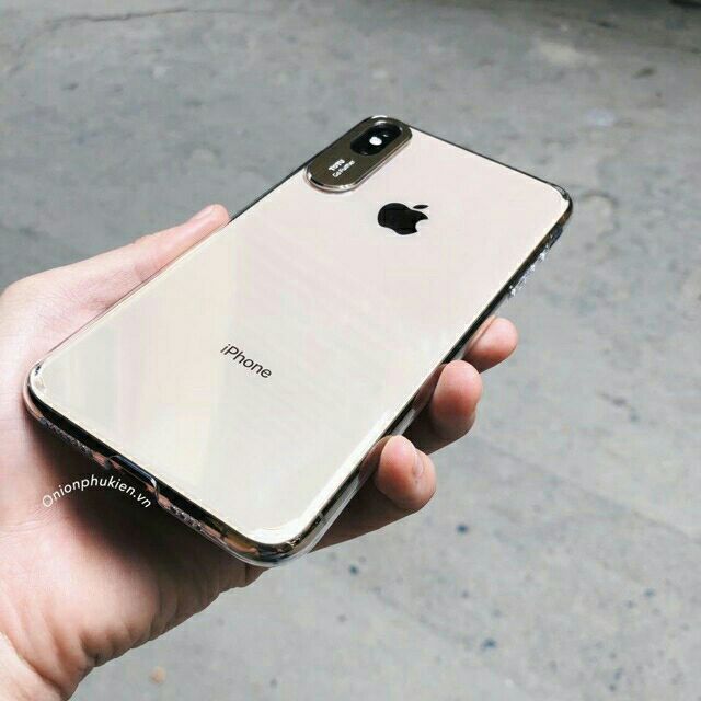 Ốp Totu bảo vệ camera IPhone X/ XS/ XR/ XS Max trong suốt không ố vàng