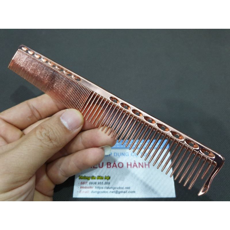 Lược Nhôm Cao Cấp Cắt Tóc Nam Loại Xịn, Lược Nhôm Cắt Tóc Chải Bám Tóc Mẫu Mới