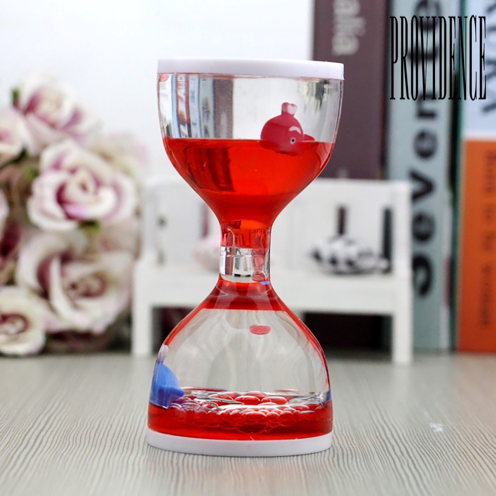 Đồ Chơi Đồng Hồ Cát Bằng Nhựa Kèm Phễu Rót Dầu Cỡ Lớn Sáng Tạo