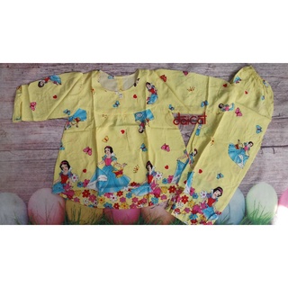 Bộ tole tay dài quần dài bé gái sz11"