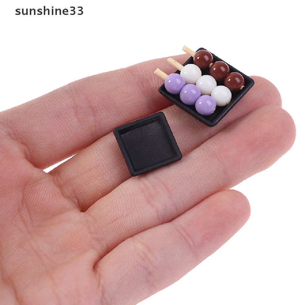 Bộ Dụng Cụ Ăn Uống Gồm Bát + Đũa + Bóng Ramen Mini Tỷ Lệ 1 / 12 Trang