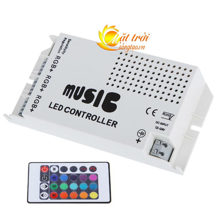 Mạch điều khiển LED RGB đổi màu cảm biến âm thanh