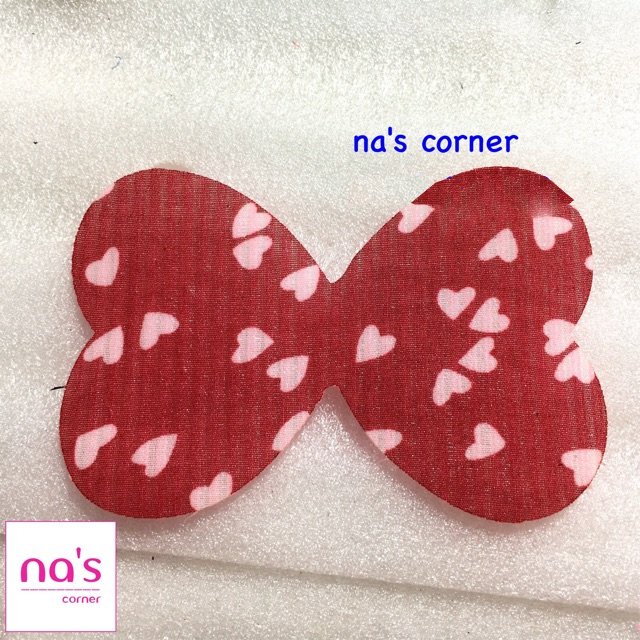 Miếng dán tóc dán mái tự dính hoạ tiết tim, size to giúp cố định tóc cho trang điểm, đắp mặt nạ... tiện lợi