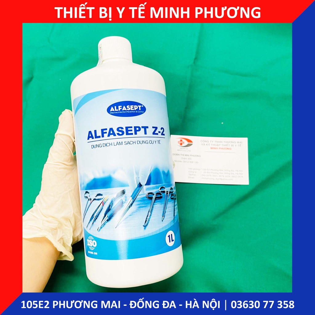 Dung dịch làm sạch dụng cụ y tế ALFASEPT Z- 2