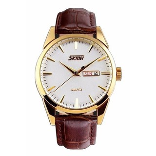 Đồng hồ nam cao cấp skmei 9073 dây da