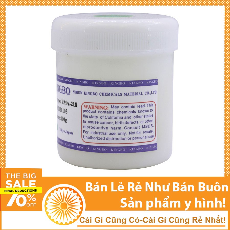 Mỡ hàn KINGBO RMA-218 100g Cao Cấp