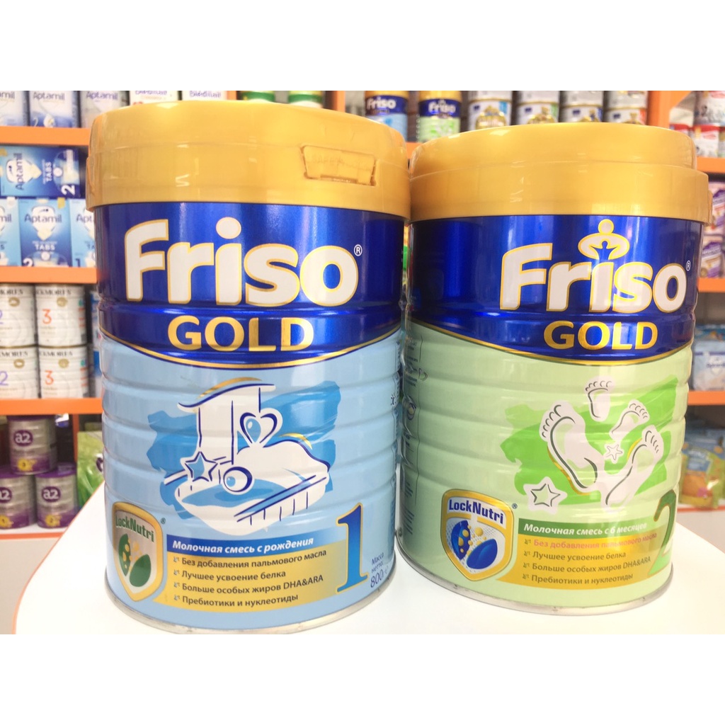 Sữa Friso Gold số 1.2.3 800g Nội Địa Nga