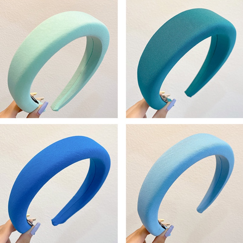 Jennie Jin Zhini Băng đô rửa mặt bản rộng bằng bọt biển phong cách Hàn Quốc cho nữ