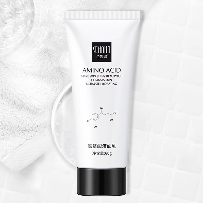 Sữa Rửa Mặt 60g Chứa Amino Acid Làm Sạch Sâu Dưỡng Ẩm Kiểm Soát Dầu Hỗ trợ giảm mụn