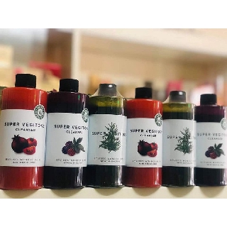 Sữa rửa mặt thải độc rau củ Super Vegitoks Cleanser