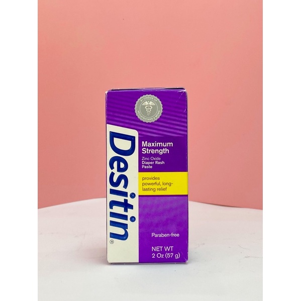 Kem bôi hăm Desitin 57g xanh và tím cho bé