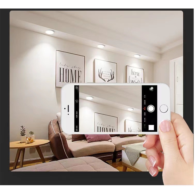 ❤️ĐÈN LED ỐP TRẦN ÂM TRẦN ÁNH SÁNG TRẮNG 5W 9W 12W 18W ❤️T