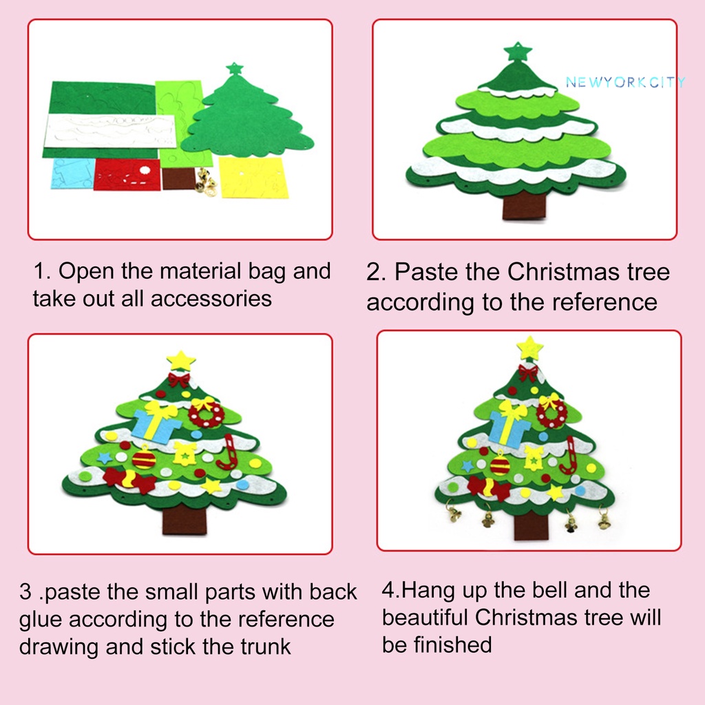 Cây Thông Giáng Sinh Bằng Tay Có Khả Năng Nhận Thức Về Lễ Hội DIY