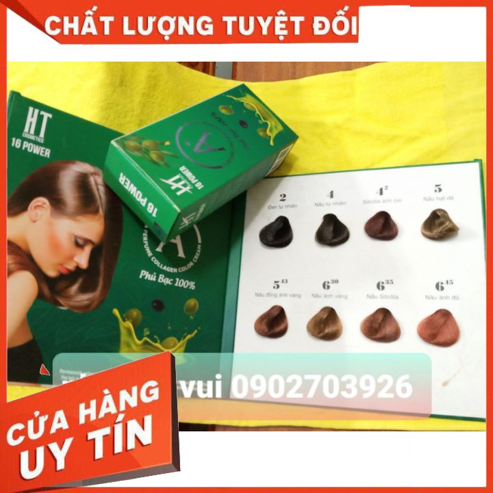 nhuộm phủ bạc COLLgien A+  lên màu thời trang chuẩn màu không khô xơ trẻ ngọn và rát da đầu an toàn cho mọi loại da