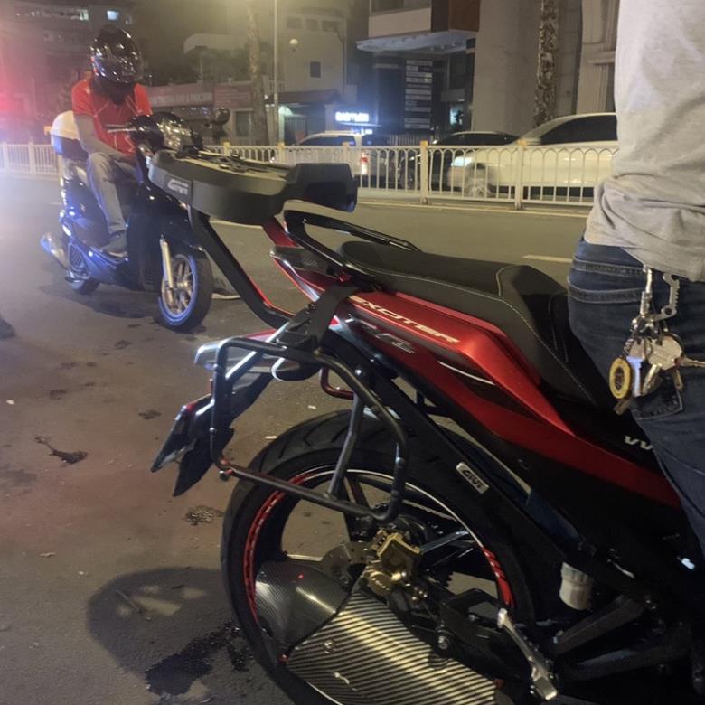 Baga sau HRX Exciter 155 Givi chính hãng, baga Ex 155 - bảo hành 12  tháng