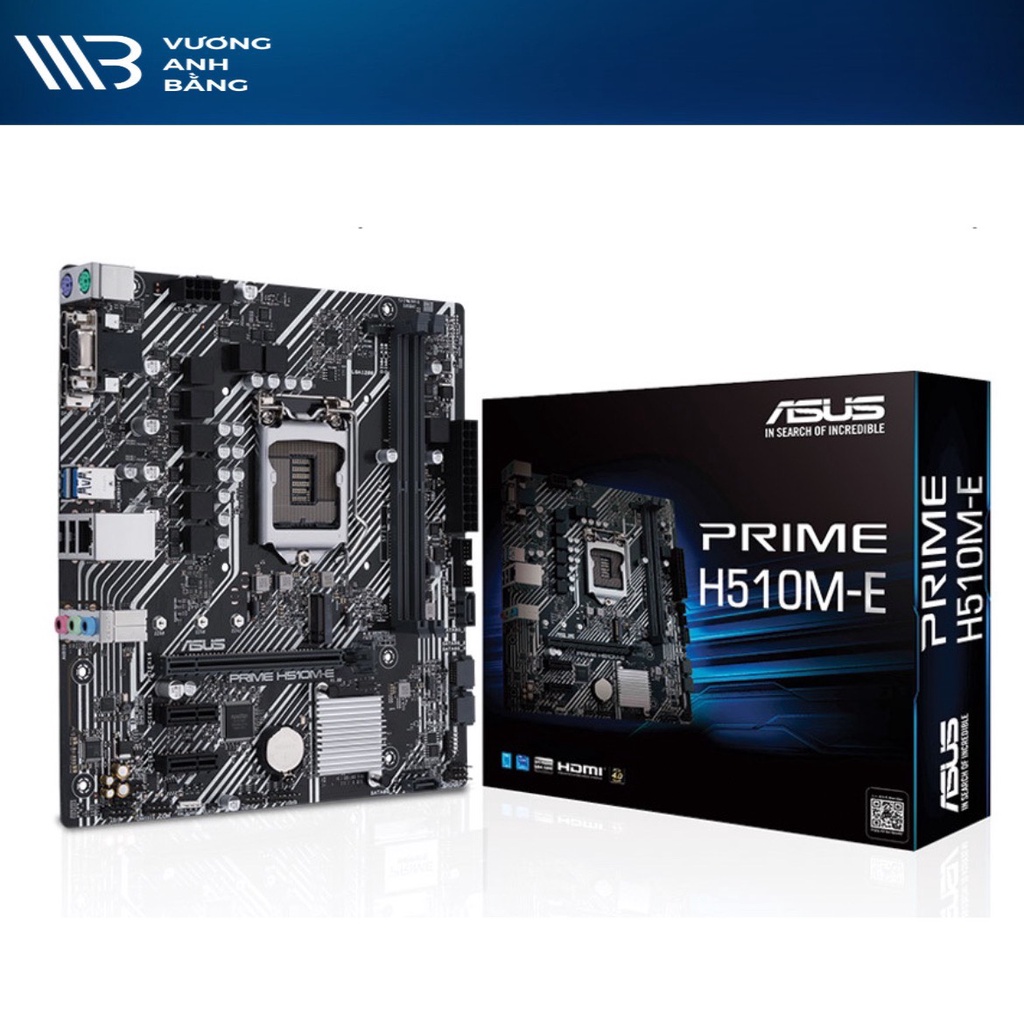 Mainboard ASUS PRIME H510M-E- Hàng chính hãng