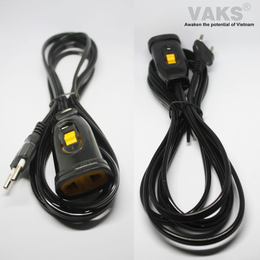 PHÍCH NỐI CÔNG TẮC OCD1-700A CÓ DÂY 2M, 1000W-220V.