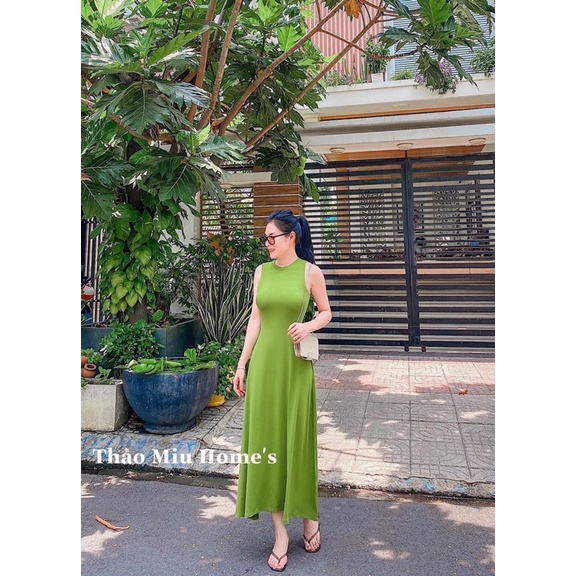 ĐẦM VÁY BODY SANG CHẢNH, VÁY BA LỖ DÁNG XOÈ MỀM MẠI MS15762