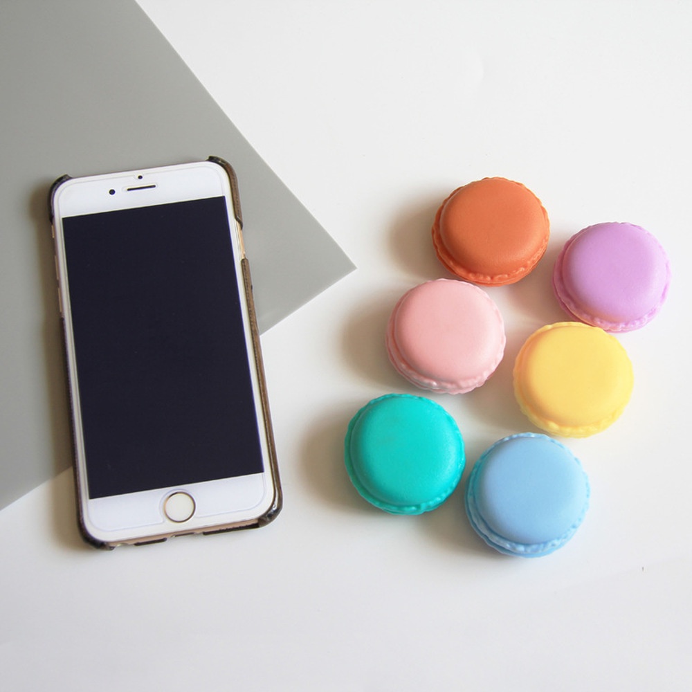 Túi Đựng Trang Sức Mini Hình Bánh Macaron Xinh Xắn