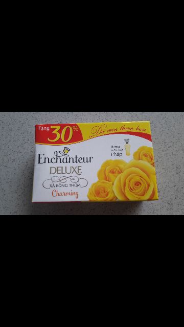 (Chọn mùi) Enchanteur - xà bông cục 90g tăng 30% lên 117g