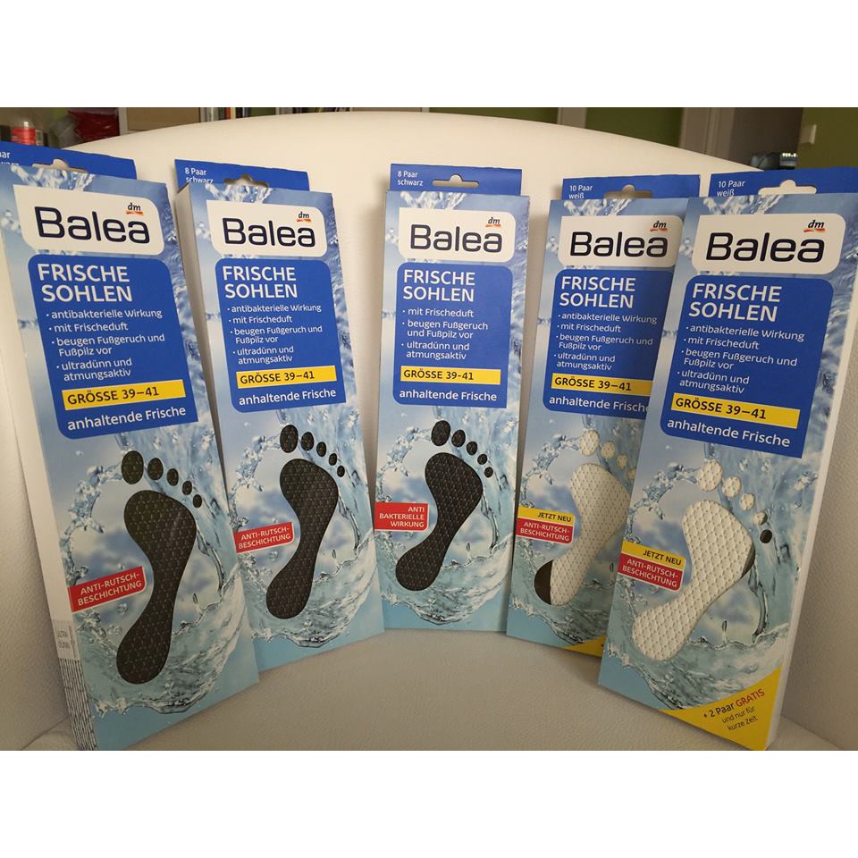 LÓT GIẦY NAM NỮ THAN HOẠT TÍNH KHỬ MÙI HÔI CHÂN BALEA