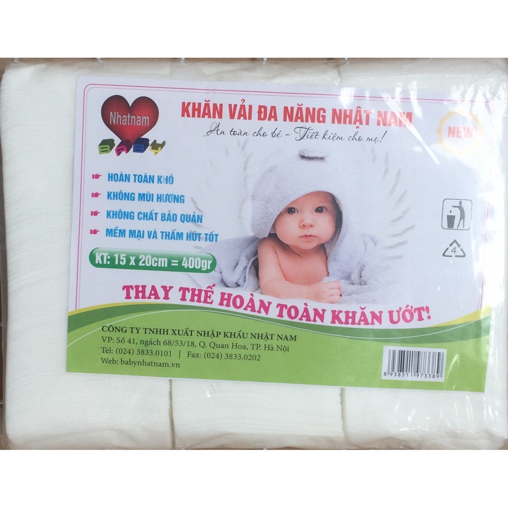 Khăn vải khô đa năng Nhật Nam
