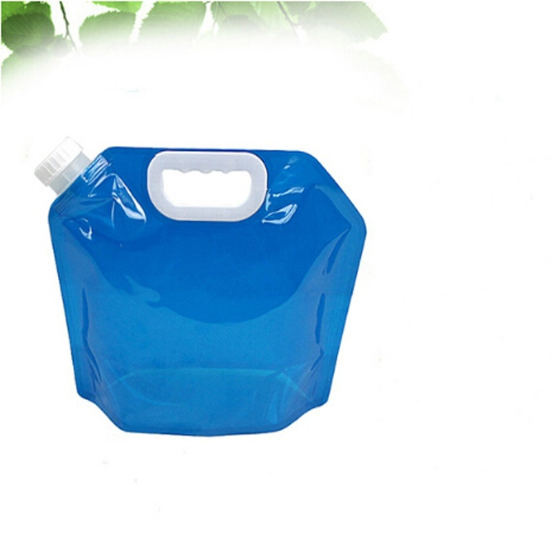 Outdoor Camping Hiking Survival Tool Practical 5L Portable Folding Water Storage Lifting Bag