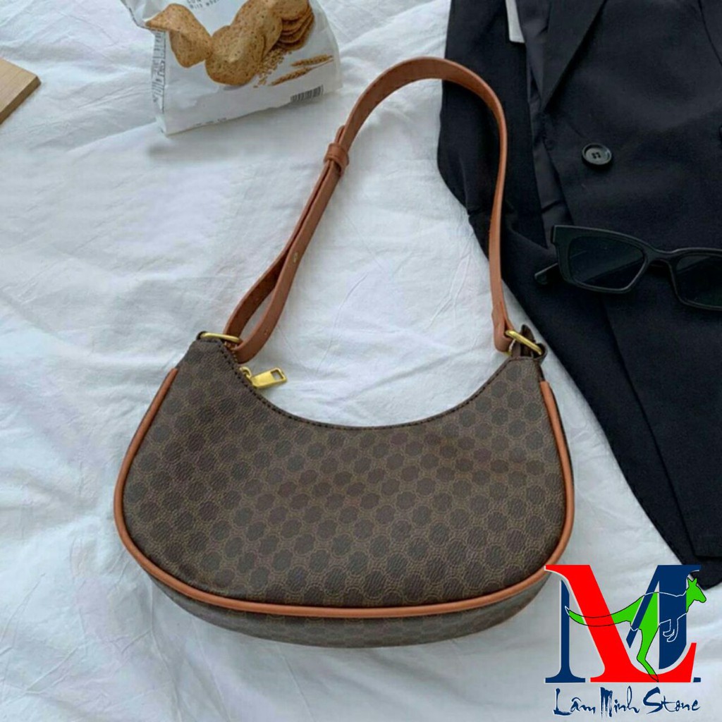 Túi Kẹp Nách, Đeo Vai Xách Tay Kiểu Dáng Vintage SPB 307