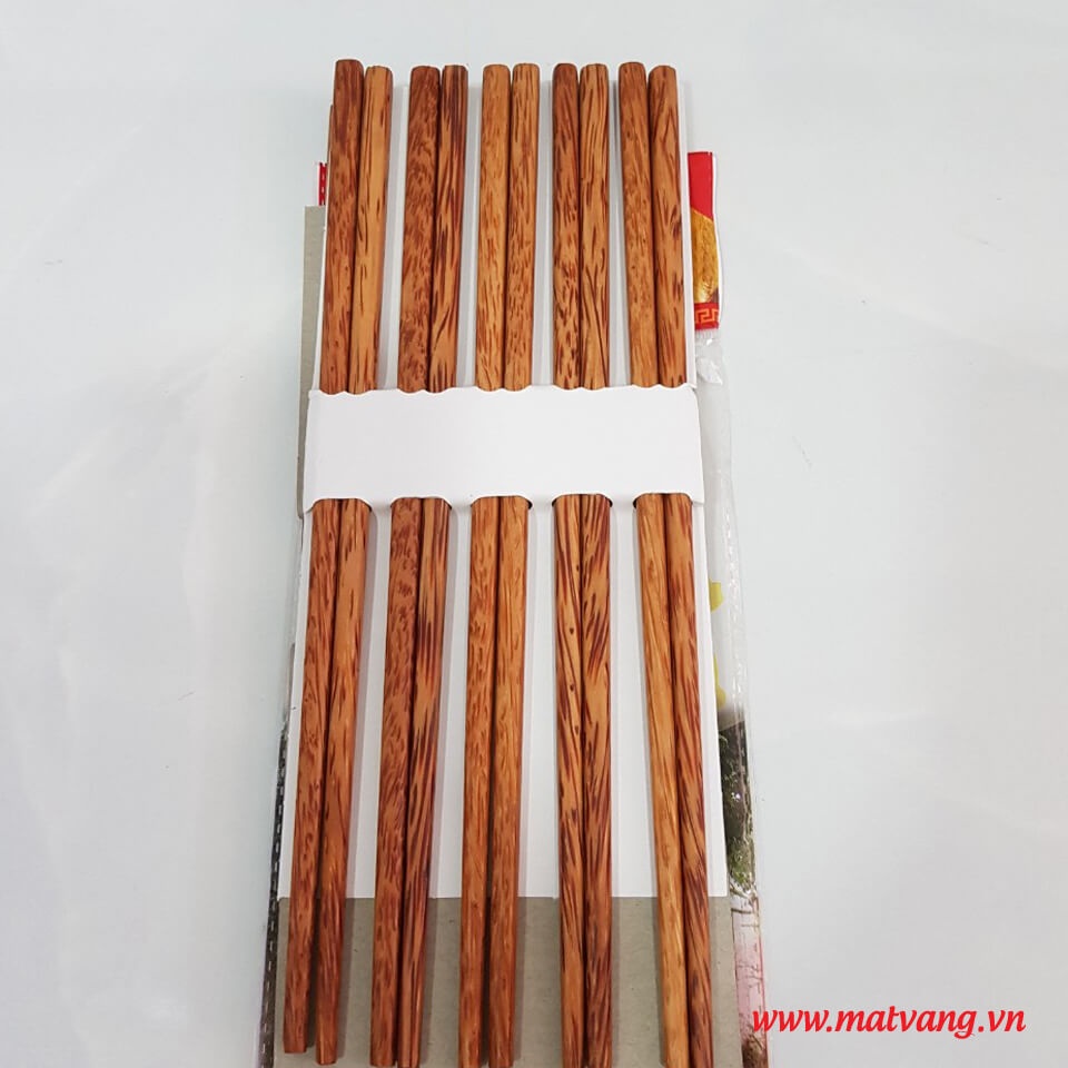 Đũa Gỗ Chò Chỉ - Gỗ Căm Xe - Đũa Dừa Lão Cao Cấp Tiến Phát